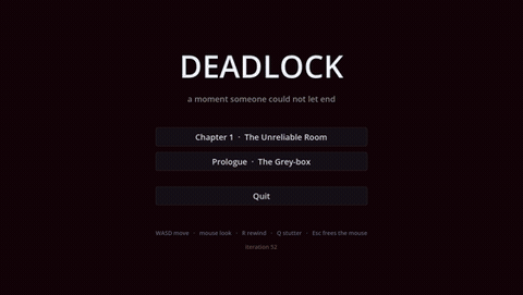Title → false-floor room → two-Echo cooperation → Sense HUD → Pull ability