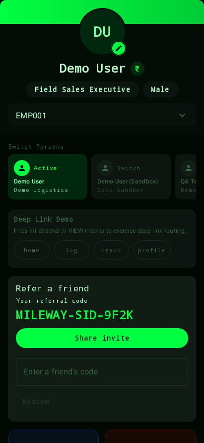 Account hub