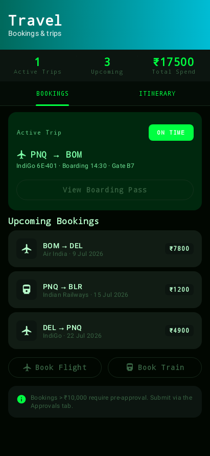 Travel hub